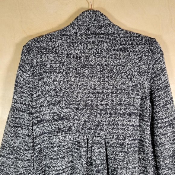 Style & Co Black White Knit Button Cardigan Long Sleeve Sweater Women Size S - Picture 8 of 10